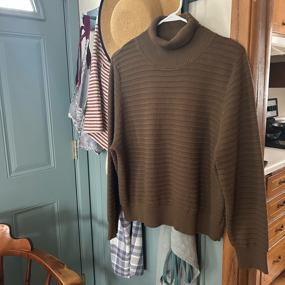 Main Street exchange Lindsay Ribbed Turtleneck Sweater